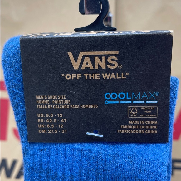 VANS "Off The Wall" Crew socks 
Vans socks (1 pair) - Picture 2 of 16
